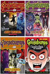 Goosebumps Graphic Novels 4 Books Set