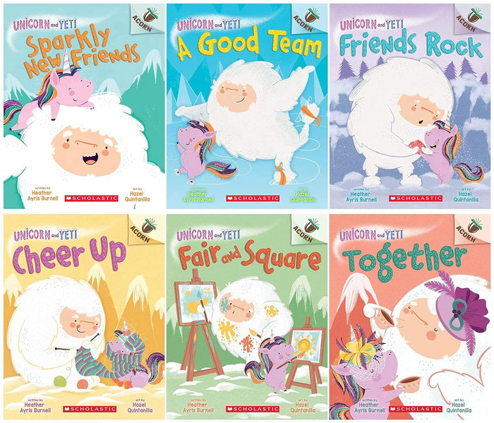 UNICORN AND YETI Series 6 Books Set (Paperback)