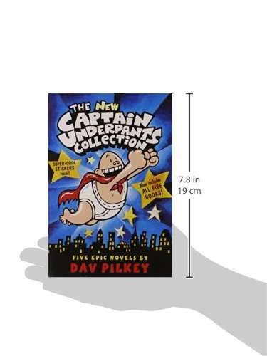 The New Captain Underpants Collection (Books 1-5)