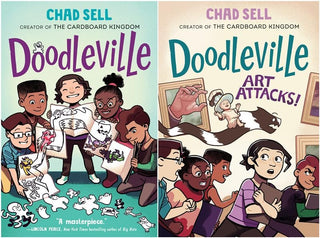 Doodleville Series 2 Books Set (A Graphic Novel)