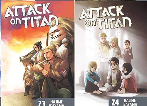 ATTACK ON TITAN BOOK SET #'s 13-24