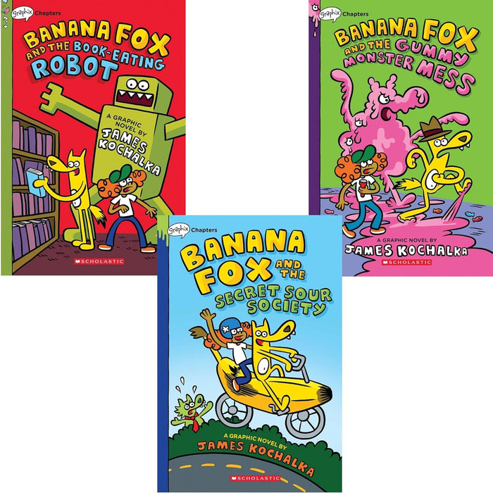 Banana Fox Series 3 Books Set