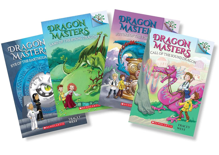 Dragon Masters Series Collection Set (Books 13 - 16)