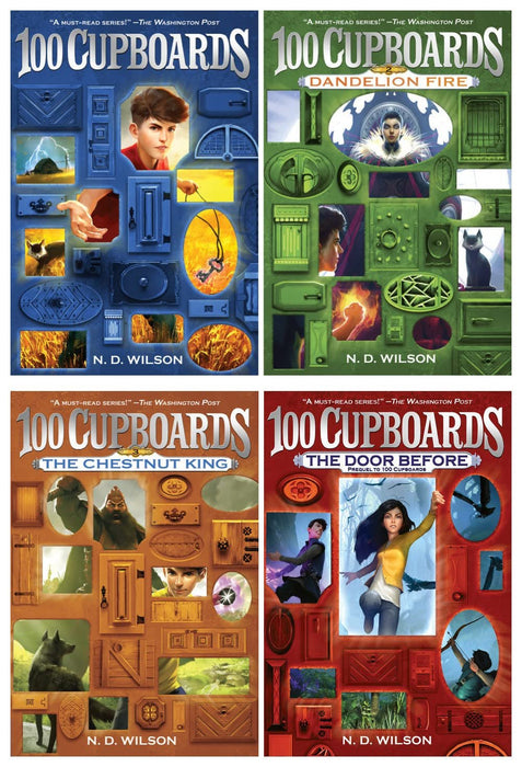 The 100 Cupboards Series 4 Books Set