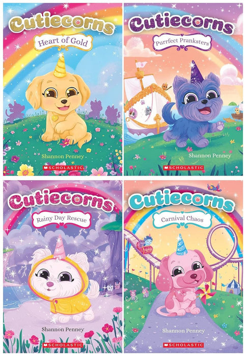 Cutiecorns Series 4 Books Set (Paperback)