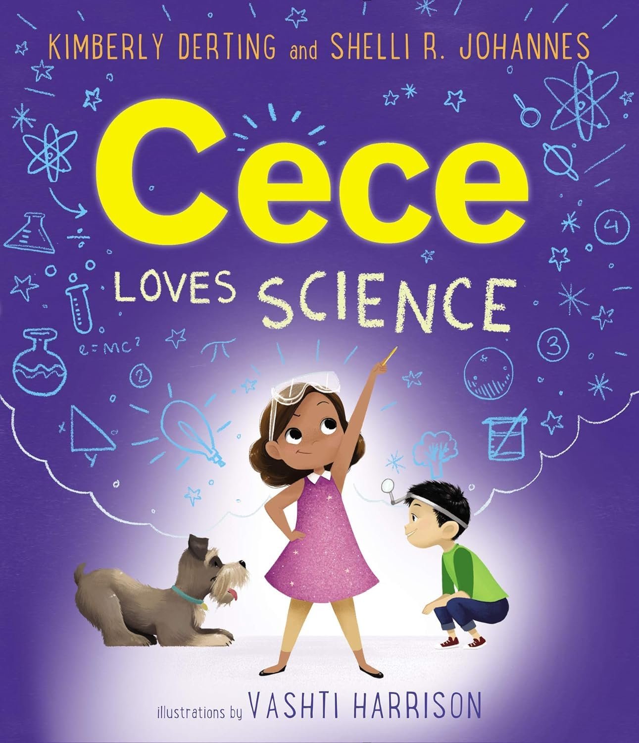 Cece Loves Science Series 4 Books Set - Cece Loves Science; Cece Loves Science and Adventure; Libby Loves Science; Vivi Loves Science