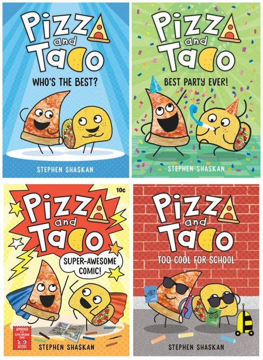 Pizza and Taco Series 4 Books Set