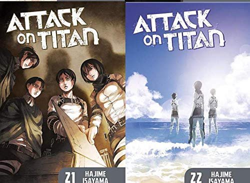 ATTACK ON TITAN BOOK SET #'s 13-24