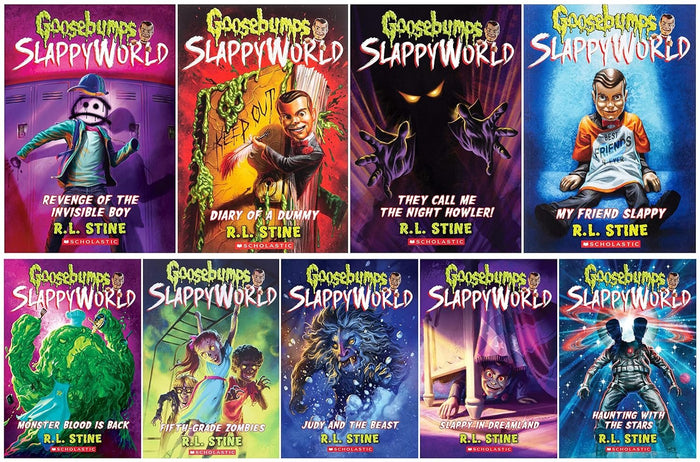 Goosebumps SlappyWorld Series 9 Books Set (#9 - #17)