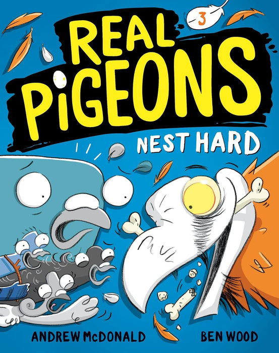 NEW! Real Pigeons Series 5 Books Hardcover Set