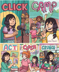 A Click Graphic Novel Series 5 Books Set