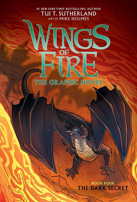 Wings of Fire Graphic Novel 4 Books Collection: 1. The Dragonet Prophecy, 2. The Lost Heir 3, . The Hidden Kingdom, 4. The Dark Secret