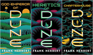 Dune Book Series Set II (3 Books): Book 4 of God Emperor of Dune; Book 5 of Heretics of Dune; Book 6 of Chapterhouse Dune