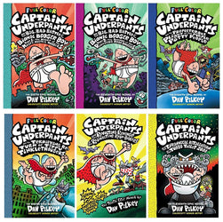 NEW! The Captain Underpants Full Color Collection II (Book 6 - 11)