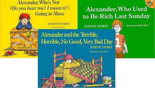 Alexander 3-Book Set: Alexander and the Terrible, Horrible, No Good, Very Bad Day; Alexander Who's Not (Do You Hear Me? I Mean It!) Going to Move; and Alexander Who Used to Be Rich Last Sunday