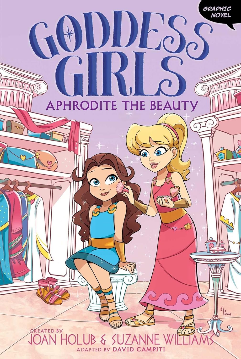 Goddess Girls Series 4 Books Set (Graphic Novel)