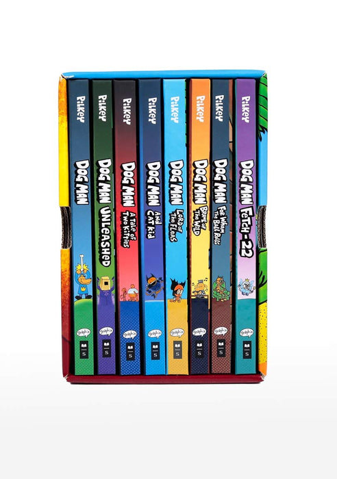 Dog Man Books Series 1-8