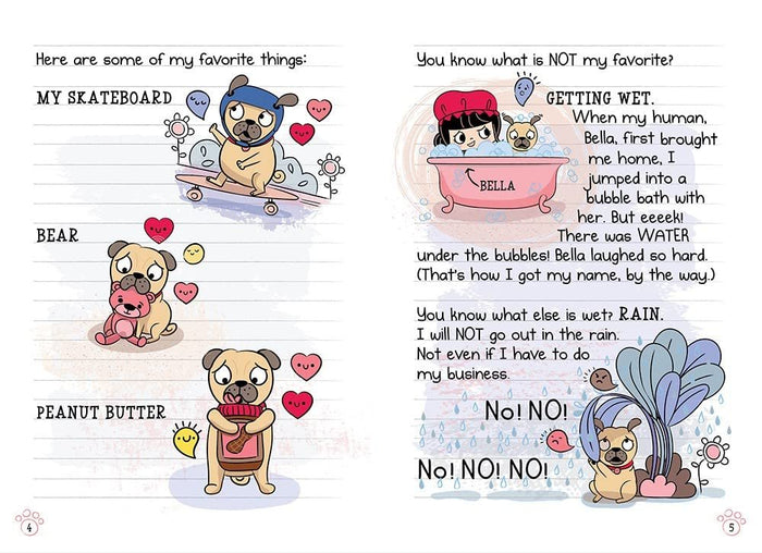 NEW SET - DIARY OF A PUG Series Set (5 Books)