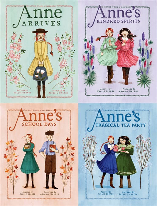 An Anne Chapter Book Series 4 Books Set