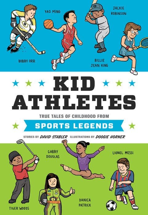 Kid Legends Series 6 Books Set - Kid Presidents, Kid Athletes, Kid Artists, Kid Authors, Kid Scientists, Kid Activists
