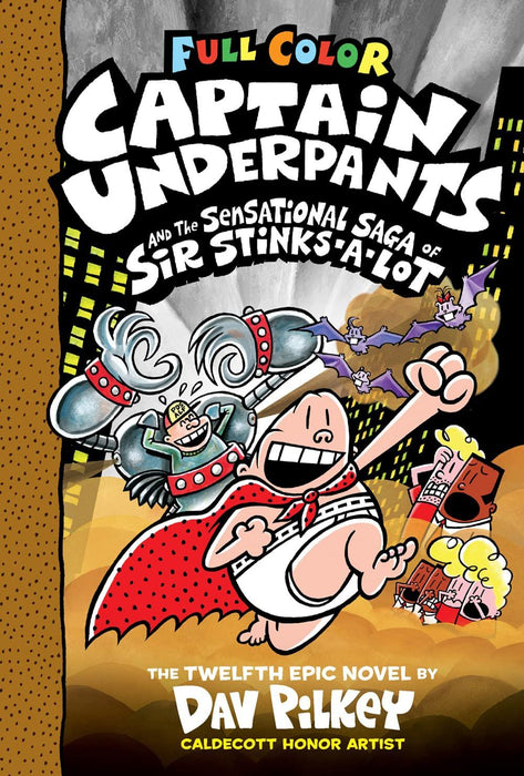 Captain Underpants Books 1-12 Complete FULL COLOR Collection (Hardcover)