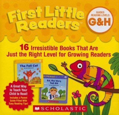 First Little Readers Complete Set (6 packs) - Guided Reading Level A, B, C, D, E&F, G&H