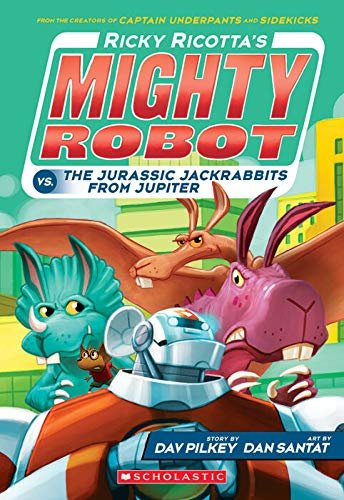 NEW ! Ricky Ricotta's Mighty Robot Books 1-9 Complete Series