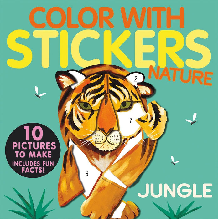 Color with Stickers Series 5 Books Set