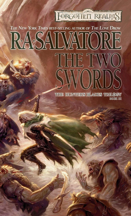 the two swords, the lone drow, the thousand orcs (the hunter's blades trilogy, 1,2,and 3)