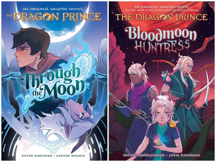 The Dragon Prince Graphic Novel 2 Books Set