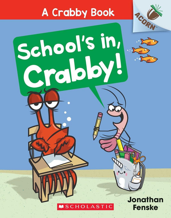 NEW SET! 'A Crabby Book' Series 5 Books Set (5 Acorn Books)