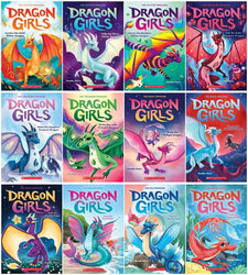 Dragon Girls Series Complete 12 Books Collection (Book #1 - #12)