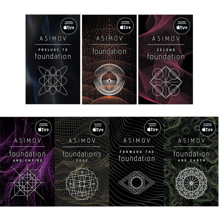 The Complete Isaac Asimov's Foundation Series Books 1-7 (Foundation, Foundation and Empire, Second Foundation, Foundation's Edge, Foundation and Earth, Prelude to Foundation, Forward the Foundation)