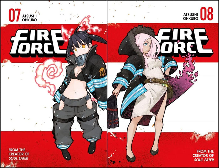 Fire Force Manga Set Vol 1-10