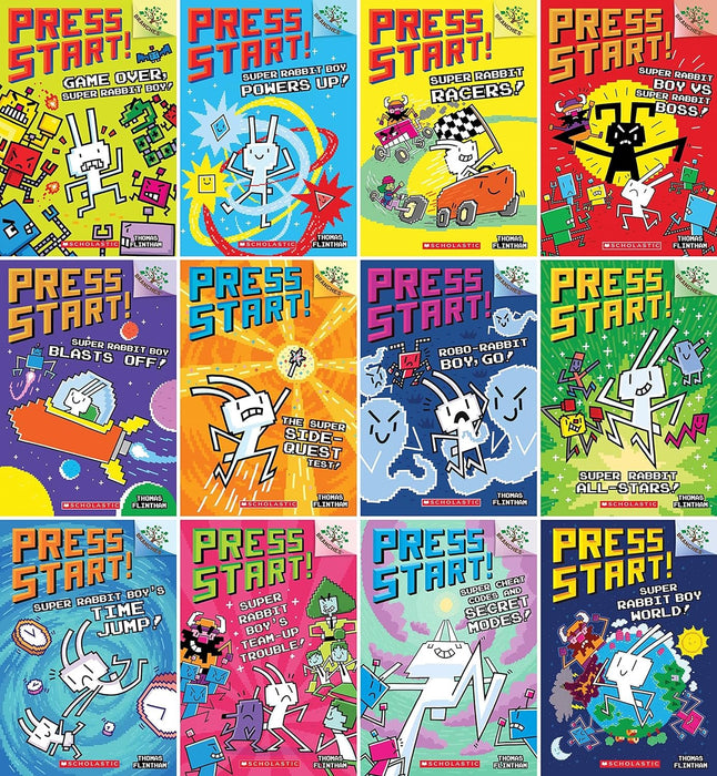 Press Start! Series Set (Books 1-12)