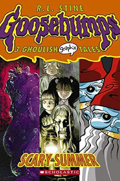 Goosebumps Graphic Novels 4 Books Set