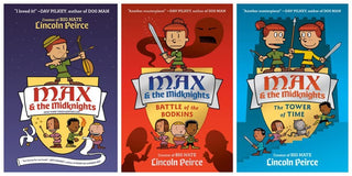 Max & The Midknights Series 3 Books Set