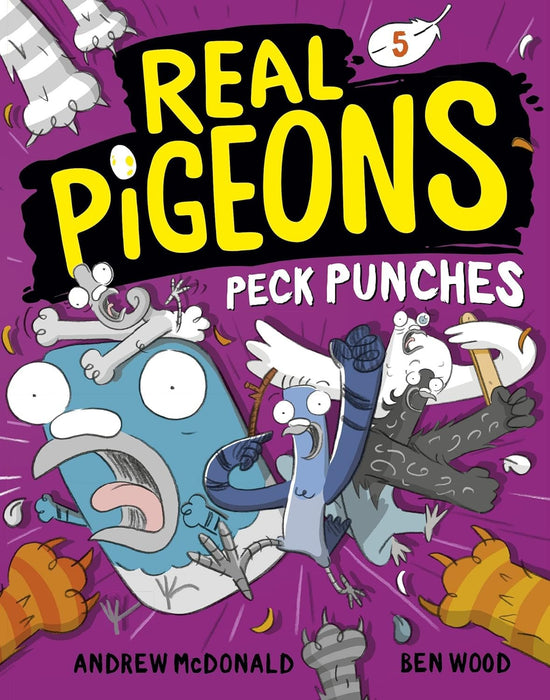 NEW! Real Pigeons Series 5 Books Hardcover Set