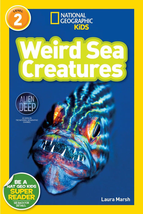 National Geographic Kids Ocean Life Six Book Set : Weird Sea Creatures, Dolphins,Coral Reefs, At the Beach, Sea Turtles, Great Migrations: Whales