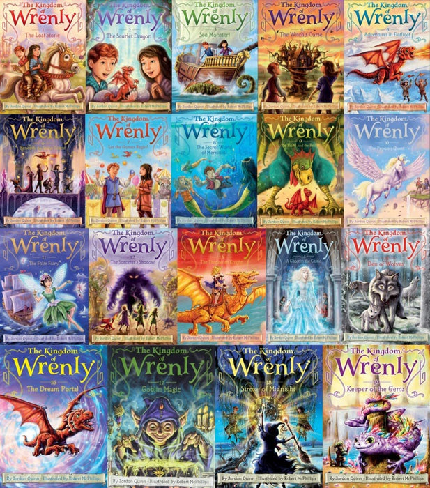 NEW! The Kingdom of Wrenly Series Total 19 Books Set (Book #1 - #19)