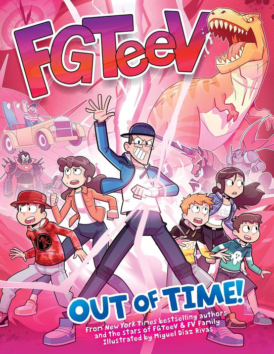 FGTeeV Series 4 Books Set (Hardcover Edition) - Into the Game!, Saves the World!, The Switcheroo Rescue!, Out of Time!