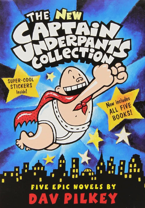 The New Captain Underpants Collection (Books 1-5)