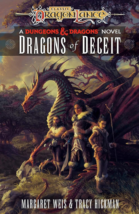 Dragonlance Destinies 2 Books Set - Dragons of Deceit & Dragons of Fate (Hardcover Edition)