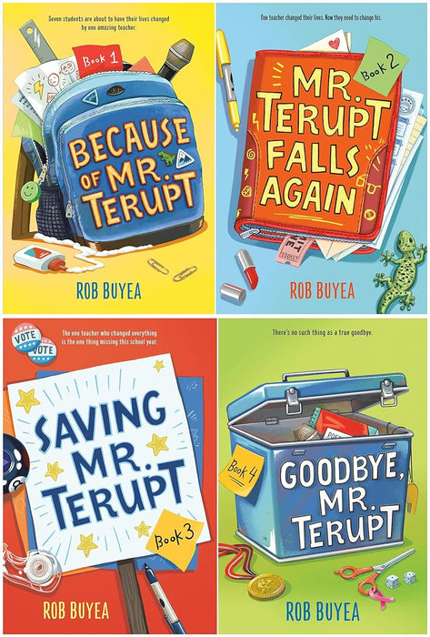 Mr. Terupt Series 4 Books Set