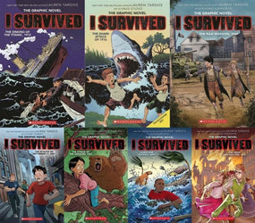 I Survived Series Graphic Novels 7 Books Set