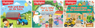 Highlights Lift-the-Flap Books Series 3 Books Set