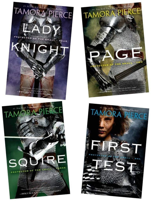 Protector of the Small 4 book set quartet Tamora Pierce First Test Page Squire Lady Knight