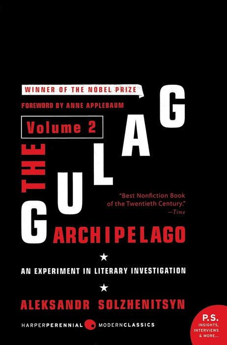 The Gulag Archipelago: An Experiment in Literary Investigation Complete 3 Volumes Collection (Volume 1, 2, 3)