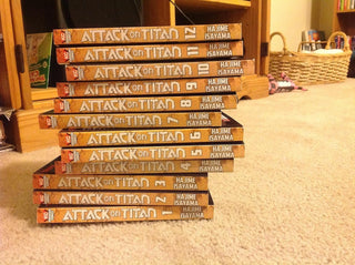 ATTACK ON TITAN BOOK SET #'s 1-12