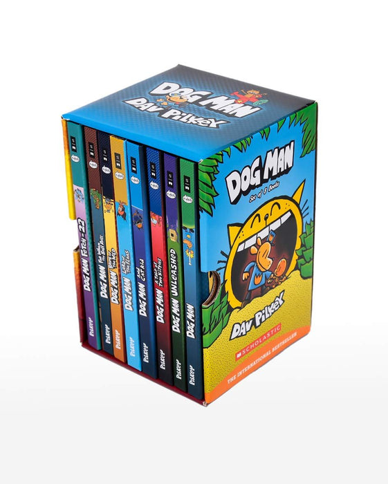 Dog Man Books Series 1-8